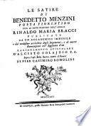 Le satire di Benedetto Menzini