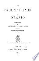 Le satire di Orazio commentate da Remigio Sabbadini
