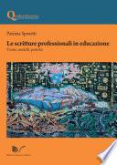 Le scritture professionali in educazione