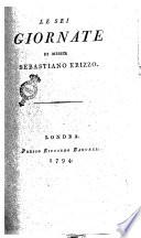 Le sei giornate di Messer Sebastiano Erizzo