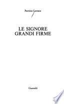 Le signore grandi firme