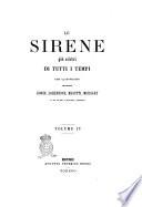 Le sirene più celebri di tutti i tempi con illustrazioni dei signori Gonin, Lorenzone, Masutti, Mogary e di altri valenti artisti