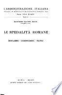 Le spedalità romane
