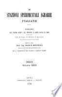 Le Stazioni sperimentali agrarie Italiane