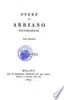 Le storie di Arriano ... tradotte in italiano dall ... Marco Mastrofini