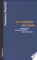 Le strategie del testo