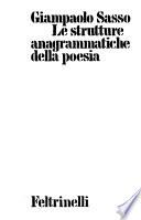 Le strutture anagrammatiche della poesia