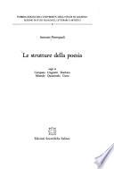 Le strutture della poesia