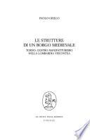 Le strutture di un borgo medievale