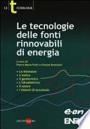 Le tecnologie delle fonti rinnovabili di energia