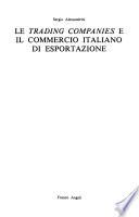 Le trading companies e il commercio italiano di esportazione