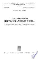 Le trasformazioni dell'industria militare europea