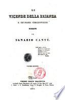 Le vicende della Brianza e de' paesi circonvicini narrate da Ignazio Cantù