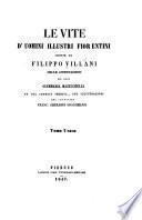Le vite d'uomini illustri fiorentini
