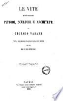 Le vite de' più eccellenti pittori, scultori e architetti di Giorgio Vasari