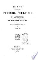 Le vite de' piu eccellenti pittori, scultori e architetti di Giorgio Vasari