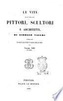 Le vite de' piu eccellenti pittori, scultori e architetti di Giorgio Vasari