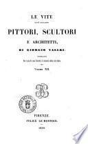 Le vite de' piu eccellenti pittori, scultori e architetti di Giorgio Vasari
