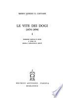Le vite dei dogi (1474-1494)
