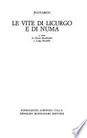 Le vite di Licurgo e di Numa