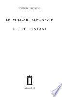 Le vulgari eleganzie