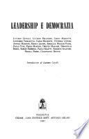 Leadership e democrazia