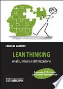 Lean thinking. Analisi misura e ottimizzazione