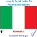 Learn to Speak Italian for Malayalam Speakers