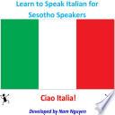 Learn to Speak Italian for Sesotho Speakers