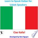 Learn to Speak Italian for Uzbek Speakers