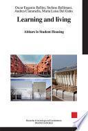 Learning and living. Abitare lo Student Housing