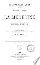 Leçons cliniques sur les principes et la pratique de la médecine