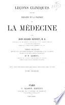 Leçons cliniques sur les principes et la pratique de la médecine