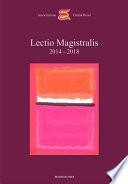 Lectio Magistralis 2014 - 2018