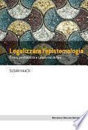 Legalizzare l'epistemologia