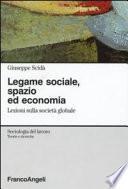 Legame sociale, spazio ed economia