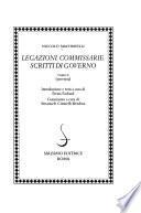 Legazioni, commissarie, scritti di governo: 1501-1503