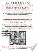 Leggendario Delle Vite De' Santi Detti Estravaganti