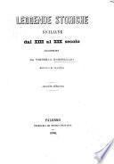 Leggende storiche siciliane dal 13. al 19. secolo raccontate da Vincenzo Mortillaro
