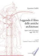 Leggendo il libro delle antiche architetture