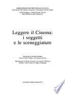 Leggere il cinema: I soggetti e le sceneggiature