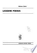 Leggere poesia