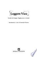 Leggere Vico