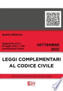 Leggi complementari al codice civile