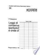 Leggi di conservazione iperboliche e onde d'urto