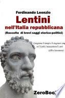 Lentini nell'Italia repubblicana