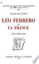 Leo Ferrero et la France