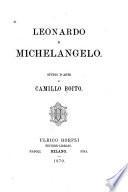 Leonardo e Michelangelo. Studio d'arte