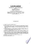 Leonardo rassegna mensile della coltura italiana