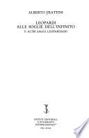 Leopardi alle soglie dell'Infinito e altri saggi leopardiani